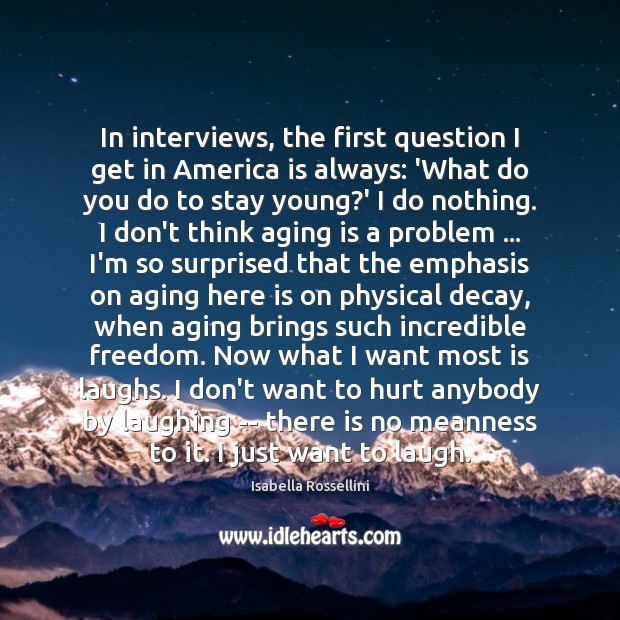 In interviews, the first question I get in America is always: ‘What Hurt Quotes Image