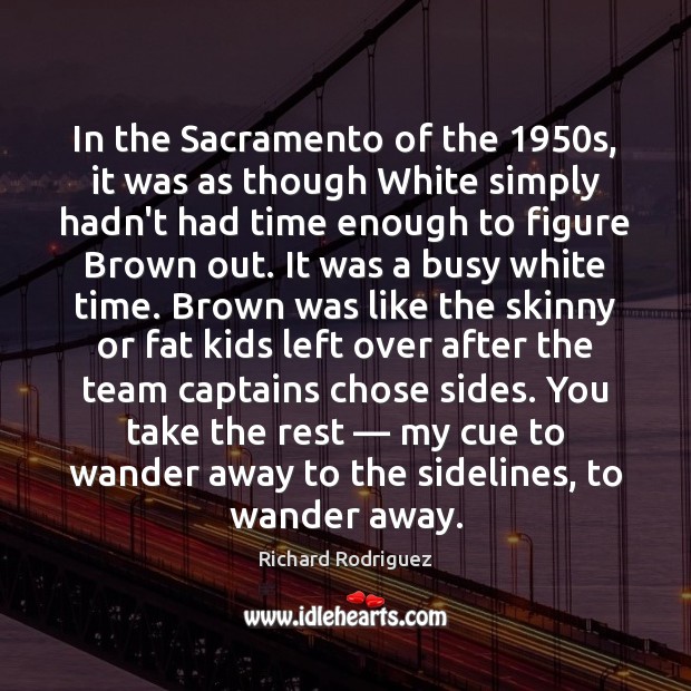 In the Sacramento of the 1950s, it was as though White simply Image