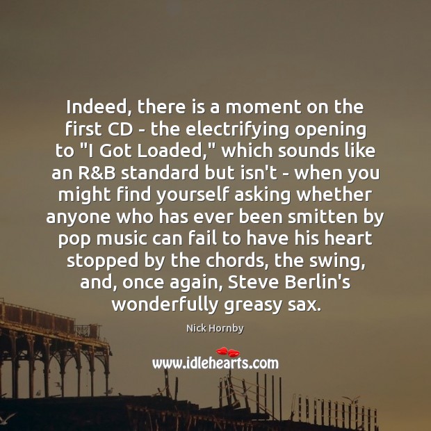 Indeed, there is a moment on the first CD – the electrifying Fail Quotes Image