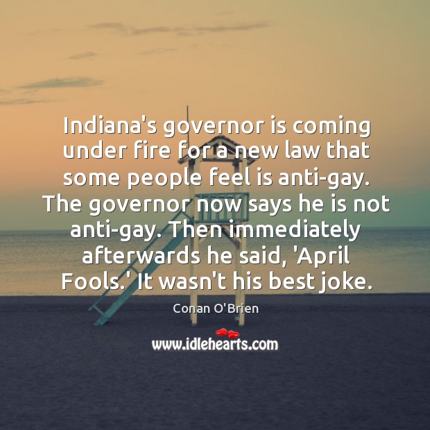 Indiana’s governor is coming under fire for a new law that some Image
