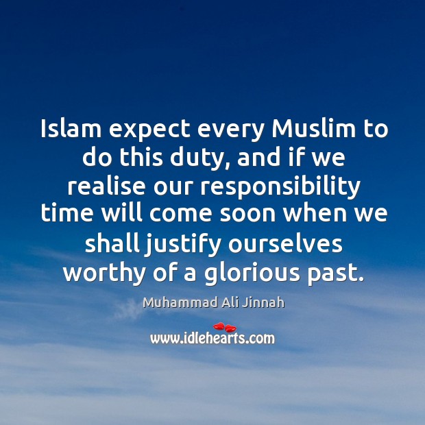 Islam expect every muslim to do this duty Image