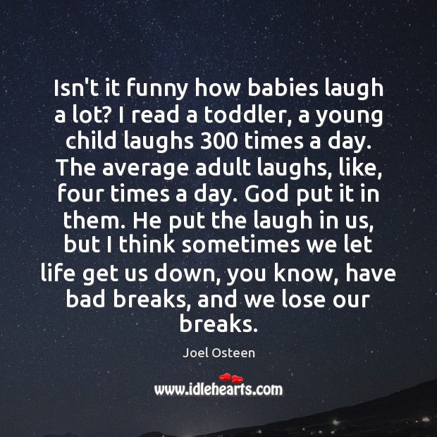 Isn’t it funny how babies laugh a lot? I read a toddler, Image