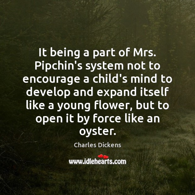 It being a part of Mrs. Pipchin’s system not to encourage a Image