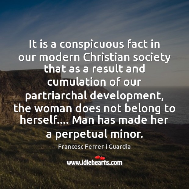It is a conspicuous fact in our modern Christian society that as Image