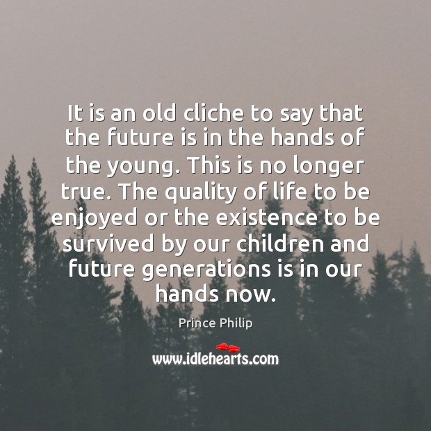 It is an old cliche to say that the future is in Image