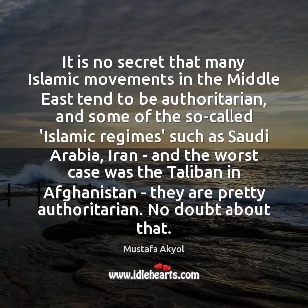 It is no secret that many Islamic movements in the Middle East Image