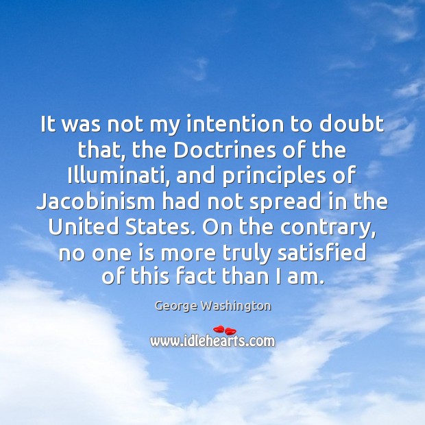 It was not my intention to doubt that, the Doctrines of the Image
