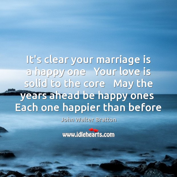 It’s clear your marriage is a happy one   Your love is solid Image