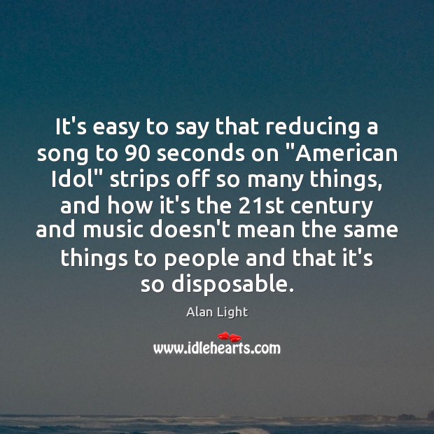 It’s easy to say that reducing a song to 90 seconds on “American Image