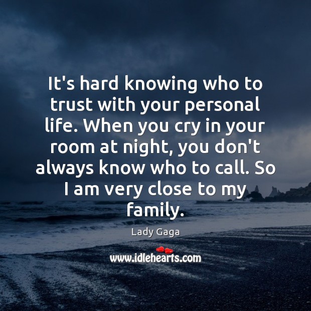 It’s hard knowing who to trust with your personal life. When you Image