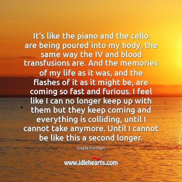 It’s like the piano and the cello are being poured into my Image