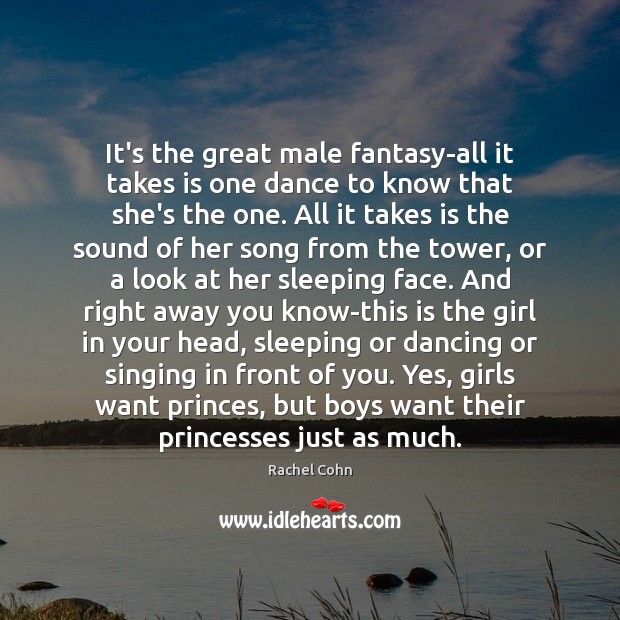 It’s the great male fantasy-all it takes is one dance to know Image
