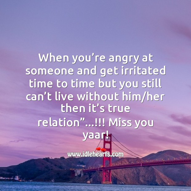 Its true relation Love Messages Image