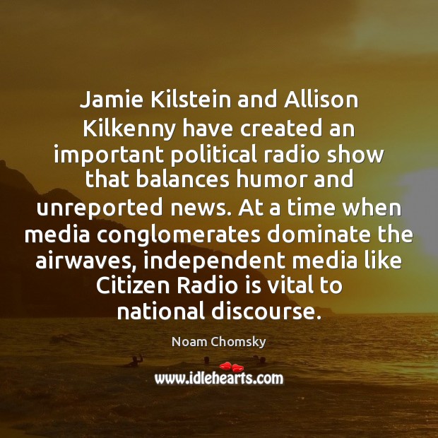 Jamie Kilstein and Allison Kilkenny have created an important political radio show Image