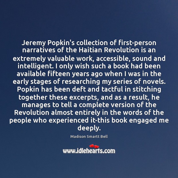 Jeremy Popkin’s collection of first-person narratives of the Haitian Revolution is an Image