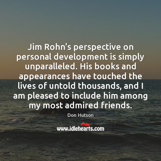 Jim Rohn’s perspective on personal development is simply unparalleled. His books and Image