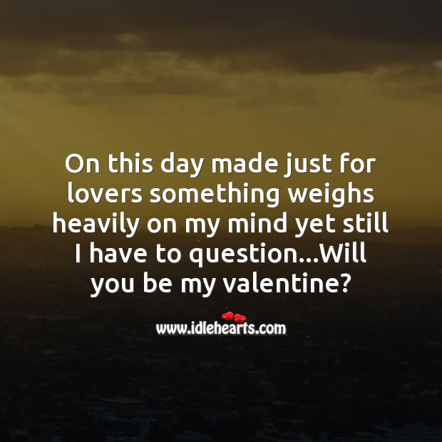 Just for lovers Valentine’s Day Messages Image