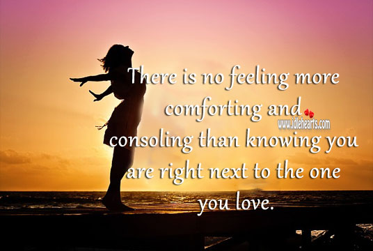 There is no feeling more comforting than knowing you are right 