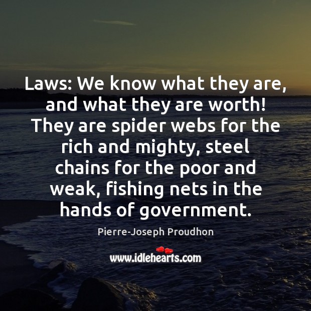 Laws: We know what they are, and what they are worth! They Image