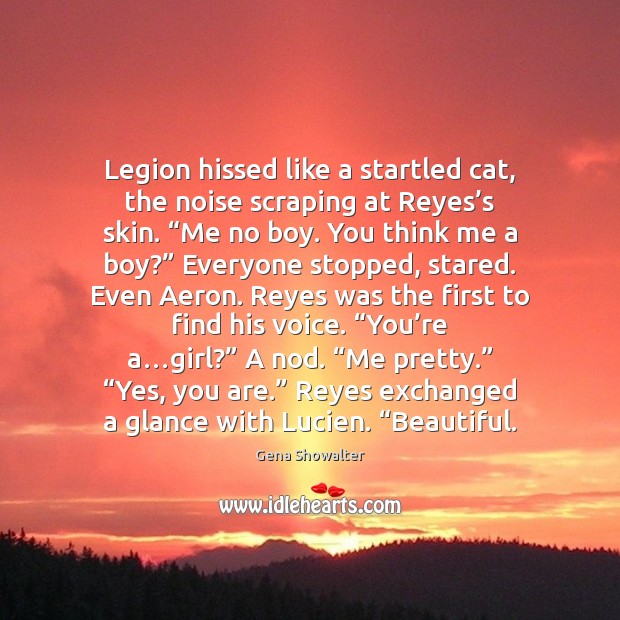 Legion hissed like a startled cat, the noise scraping at Reyes’s Image