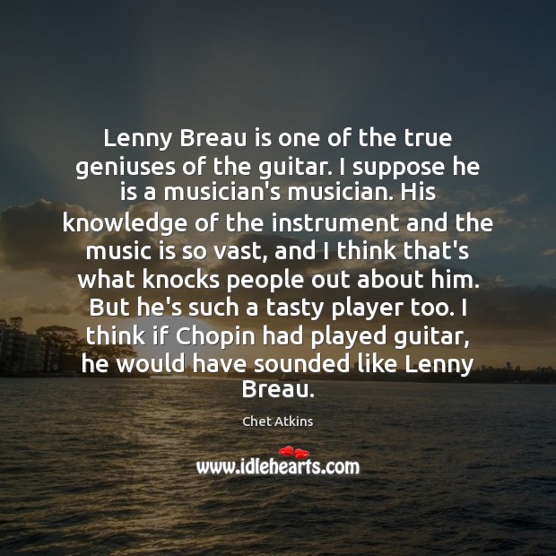 Lenny Breau is one of the true geniuses of the guitar. I Image