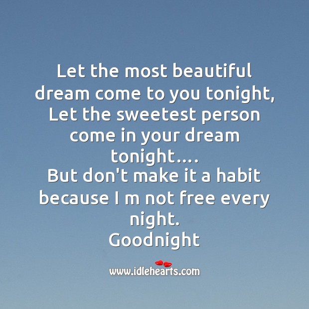 Let the most beautiful Good Night Messages Image