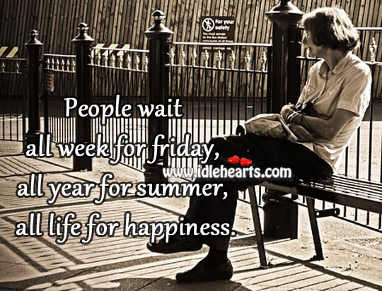Life for happiness Image