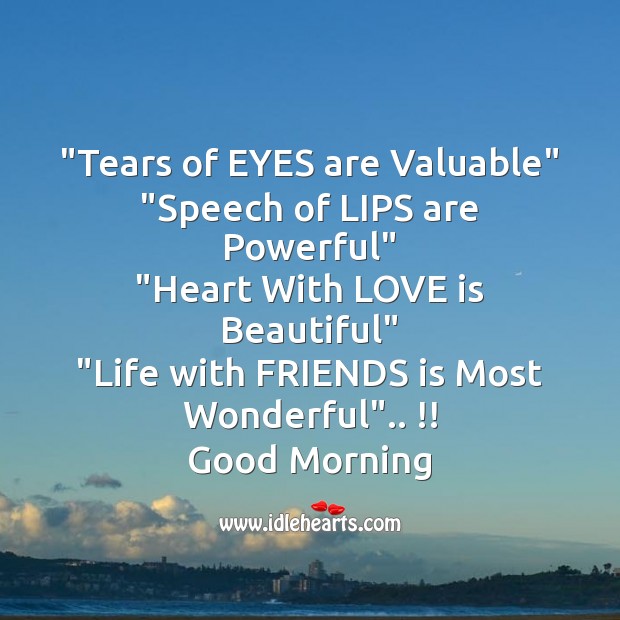 Life with friends is most wonderful Life Messages Image
