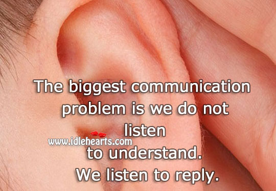 Listen to understand Relationship Advice Image