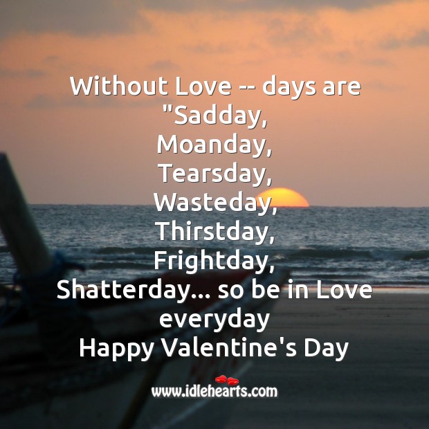 Love everyday Valentine’s Day Messages Image