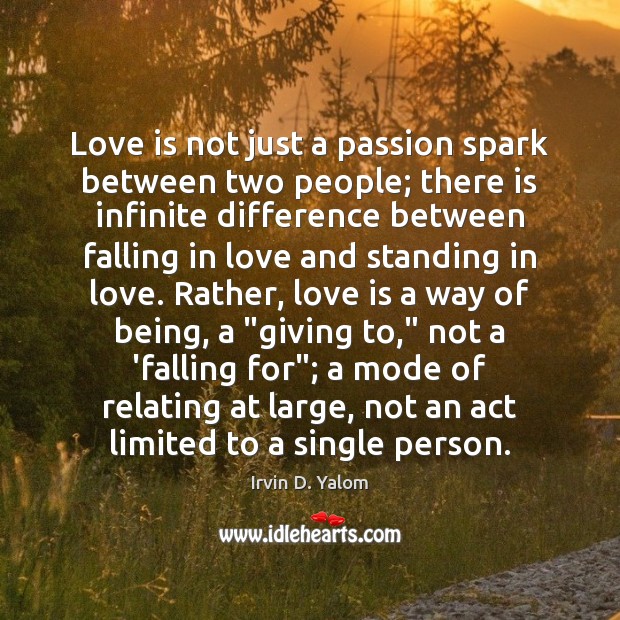 Love is not just a passion spark between two people; there is Passion Quotes Image