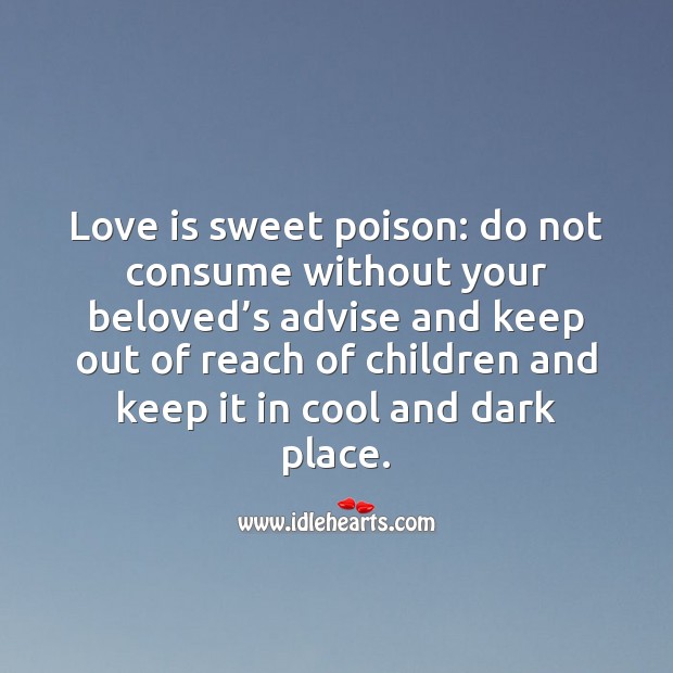 Love is sweet Love Messages Image