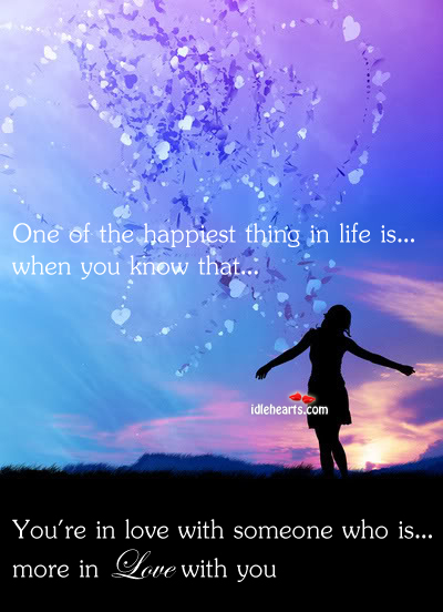 One of the happiest thing in life With You Quotes Image