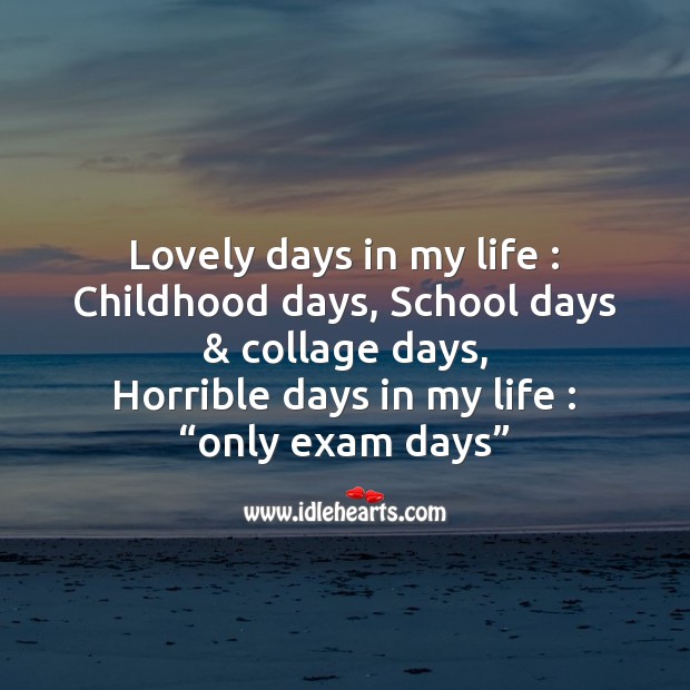 Lovely days in my life Image