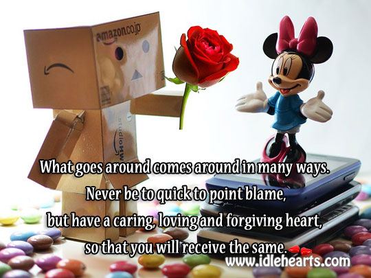 Have a caring, loving and forgiving heart Care Quotes Image
