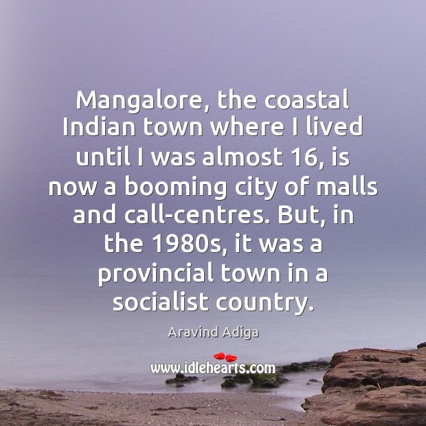 Mangalore, the coastal Indian town where I lived until I was almost 16, Image