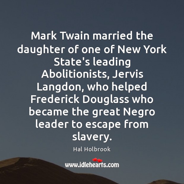 Mark Twain married the daughter of one of New York State’s leading Image