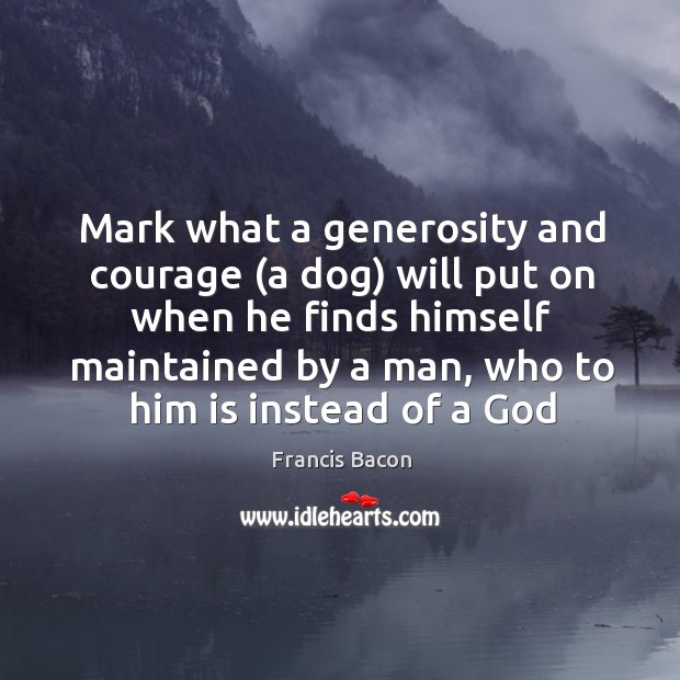 Mark what a generosity and courage (a dog) will put on when Image