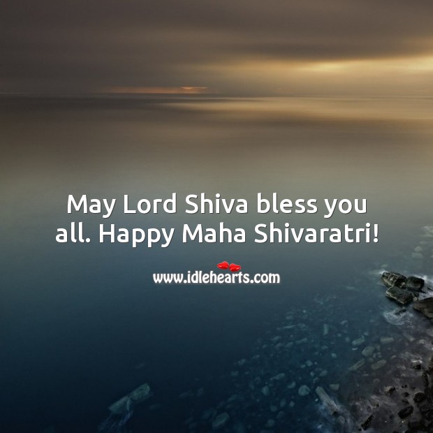 May Lord Shiva bless you all. Happy Maha Shivaratri! Image
