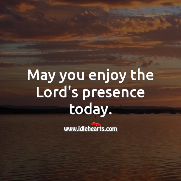 May you enjoy the Lord’s presence today. Religious Birthday Messages Image
