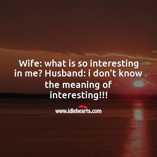 Meaning of interest Funny Messages Image