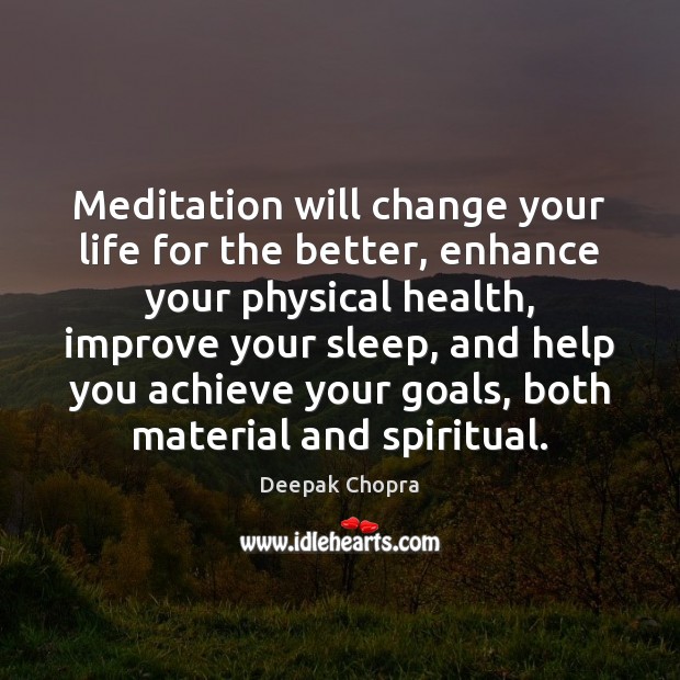 Meditation will change your life for the better, enhance your physical health, Image