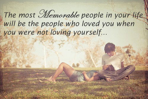 The most memorable people in your life People Quotes Image