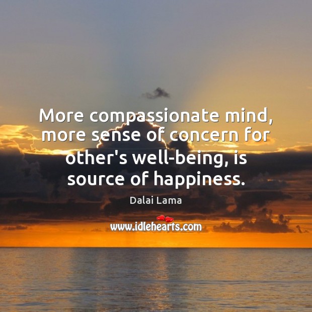 More compassionate mind, more sense of concern for other’s well-being, is source Image