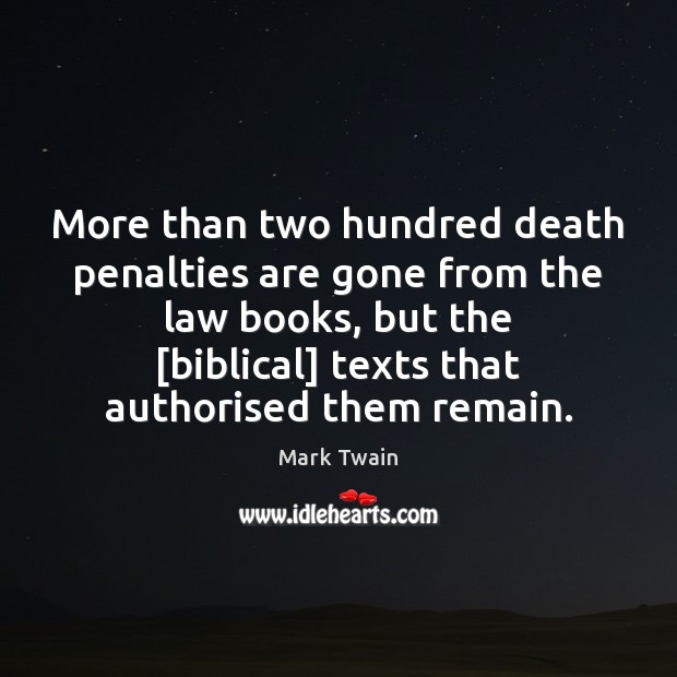 More than two hundred death penalties are gone from the law books, Image