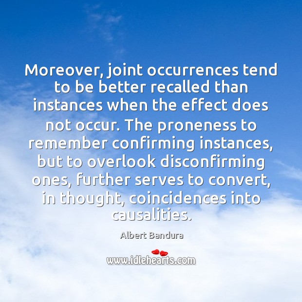 Moreover, joint occurrences tend to be better recalled than instances when the Image