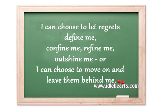 Move on and leave them behind Move On Quotes Image