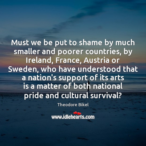 Must we be put to shame by much smaller and poorer countries, Image
