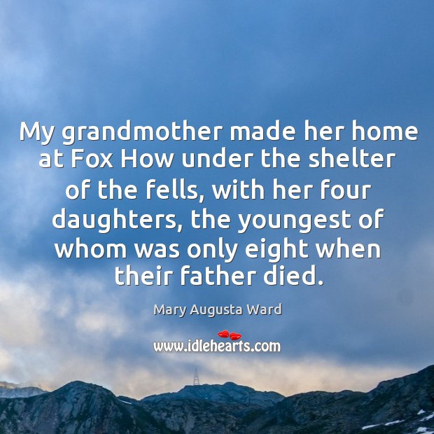 My grandmother made her home at fox how under the shelter of the fells Image
