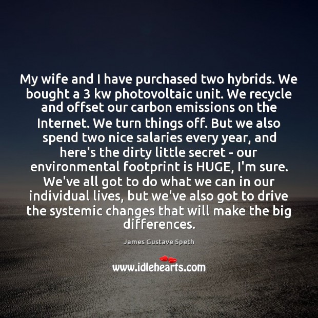 My wife and I have purchased two hybrids. We bought a 3 kw Driving Quotes Image